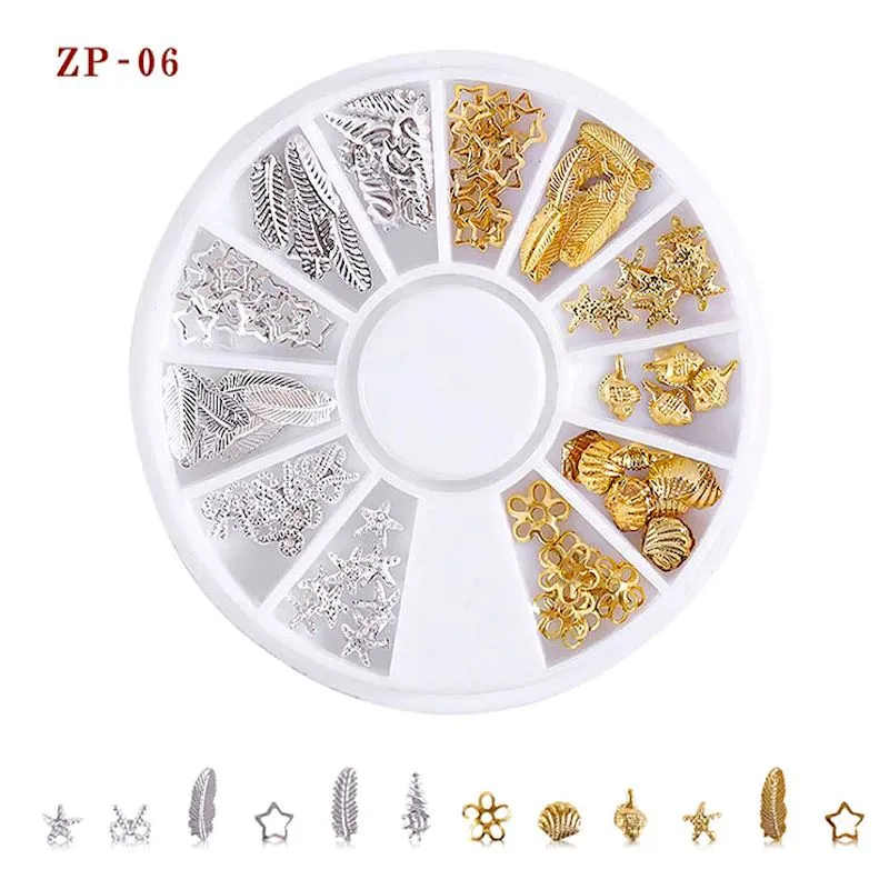 Mixed Patterns Nail Art Decoration Wheels