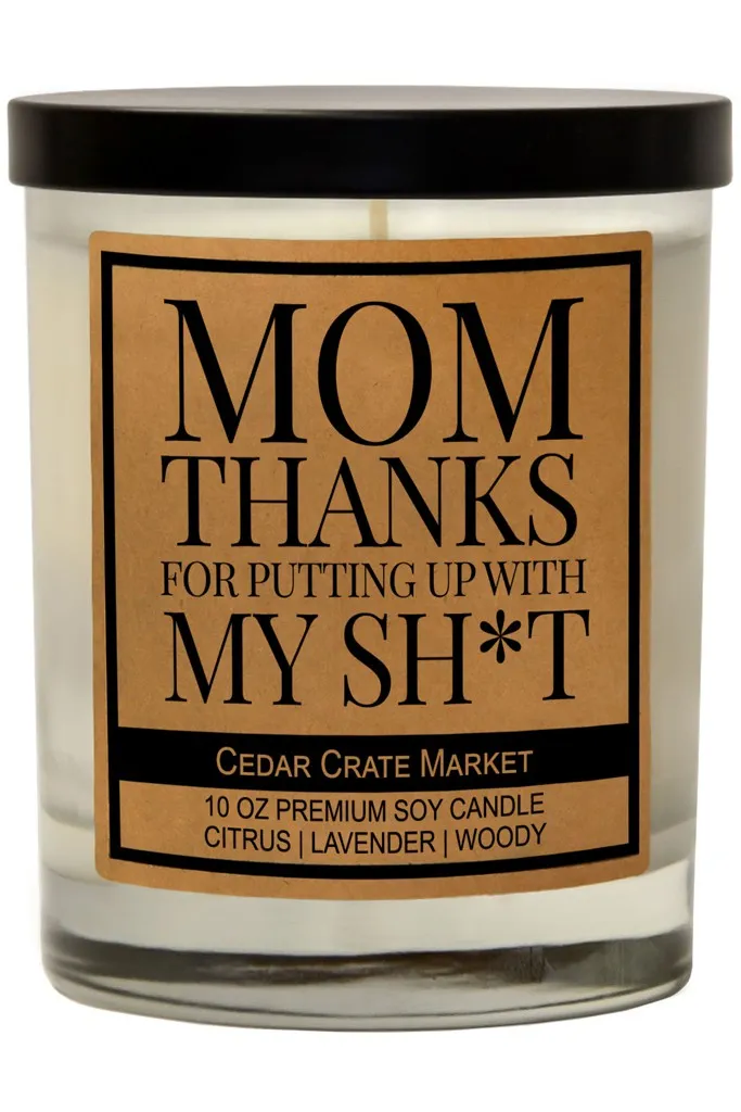 MOM CRATE MARKET CANDLE