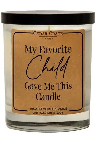 MOM CRATE MARKET CANDLE