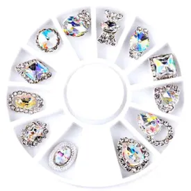 Nail Art Decoration Rhinestones Wheel SP0051