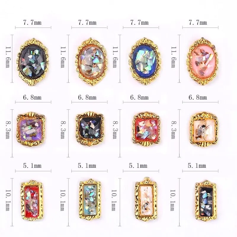 Nail Art Decoration Rhinestones Wheel SP0278