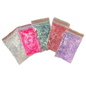 Nail Art Glitter Flakes in bag