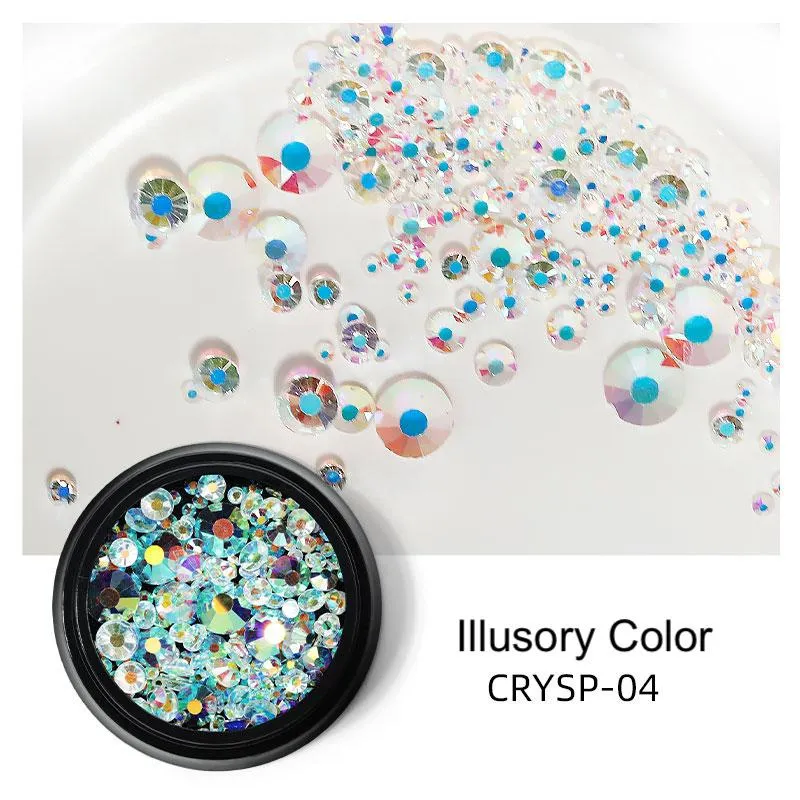 Nail Art Mix Rhinestones Sizes 175pcs