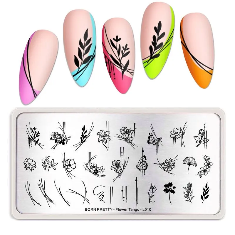 Nail Art Stamping Plates Born Pretty