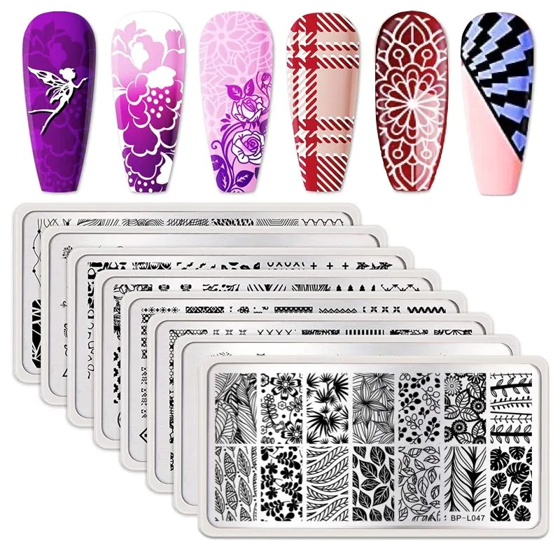 Nail Art Stamping Plates Born Pretty