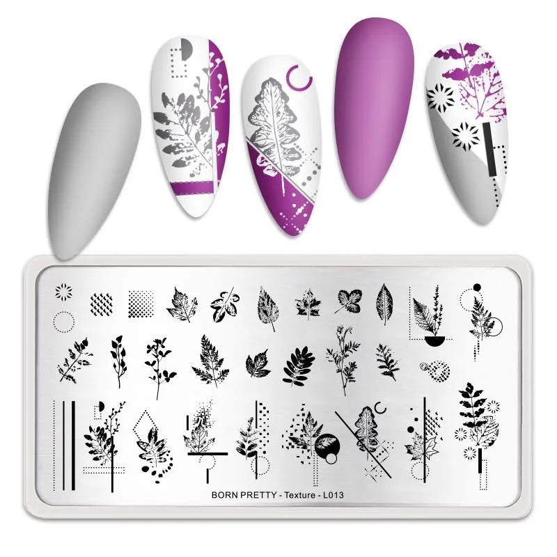 Nail Art Stamping Plates Born Pretty