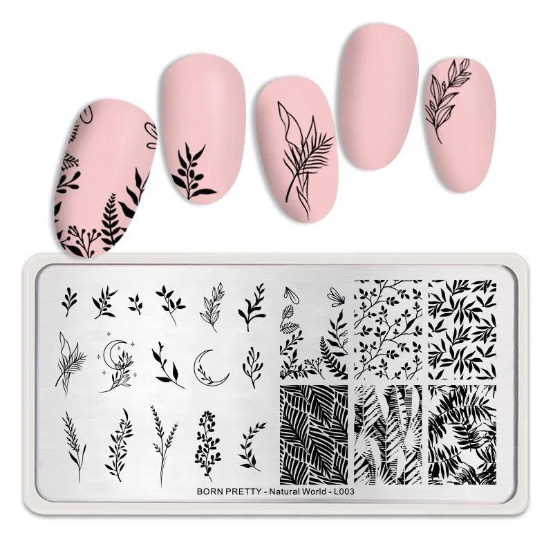 Nail Art Stamping Plates Born Pretty