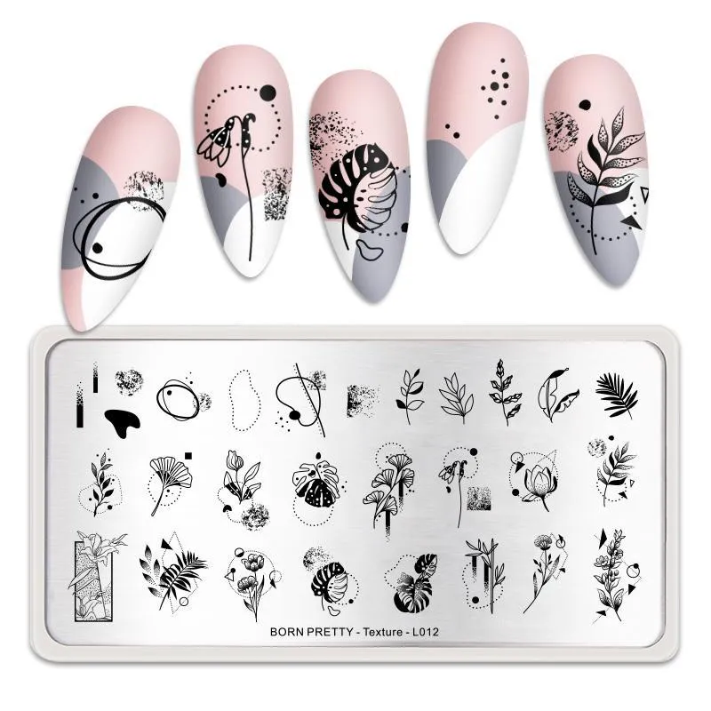 Nail Art Stamping Plates Born Pretty