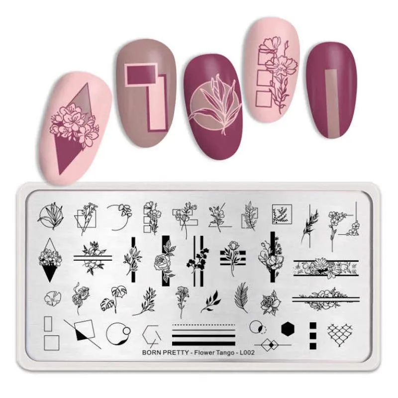 Nail Art Stamping Plates Born Pretty