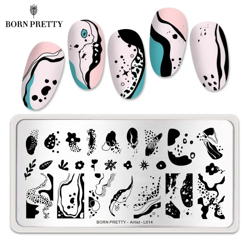 Nail Art Stamping Plates Born Pretty