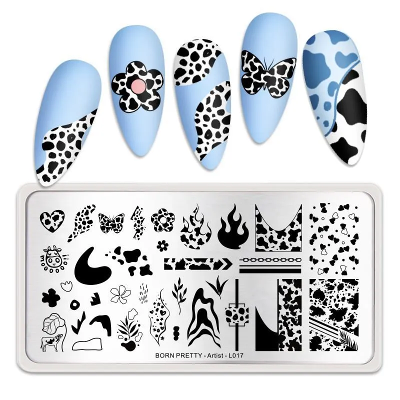 Nail Art Stamping Plates Born Pretty