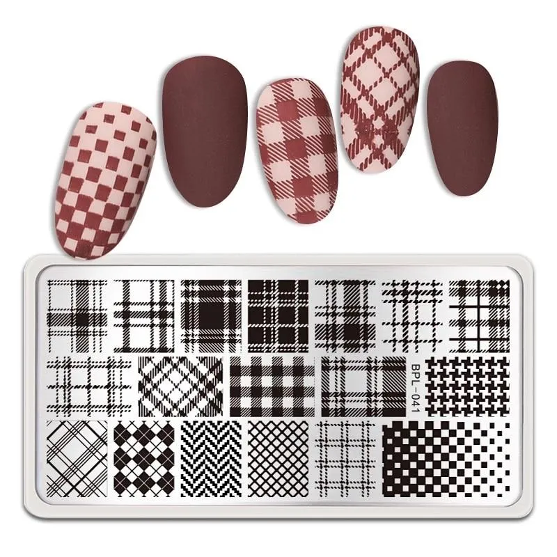 Nail Art Stamping Plates Born Pretty