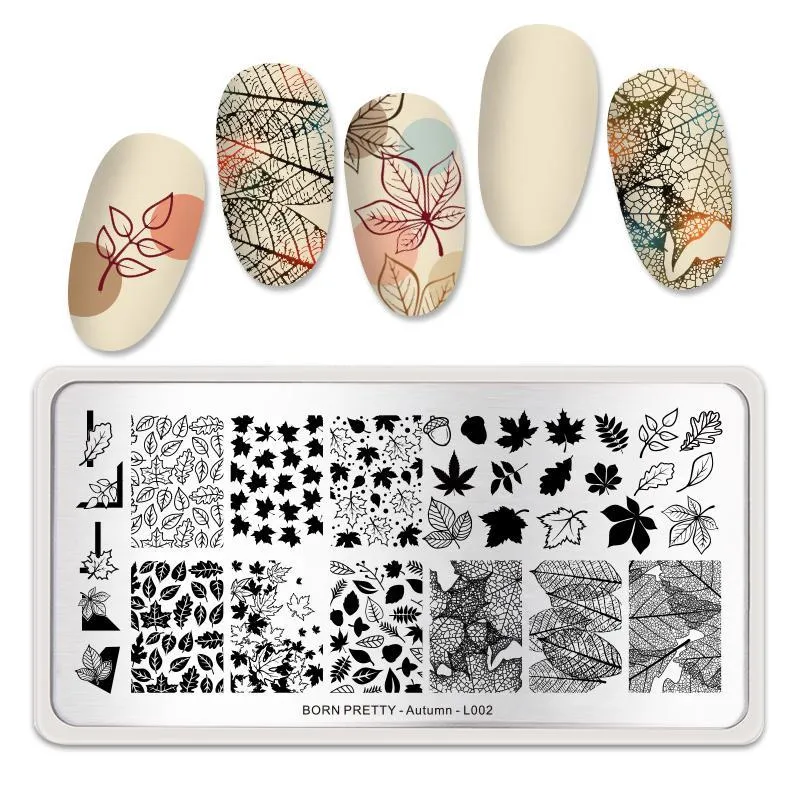 Nail Art Stamping Plates Born Pretty