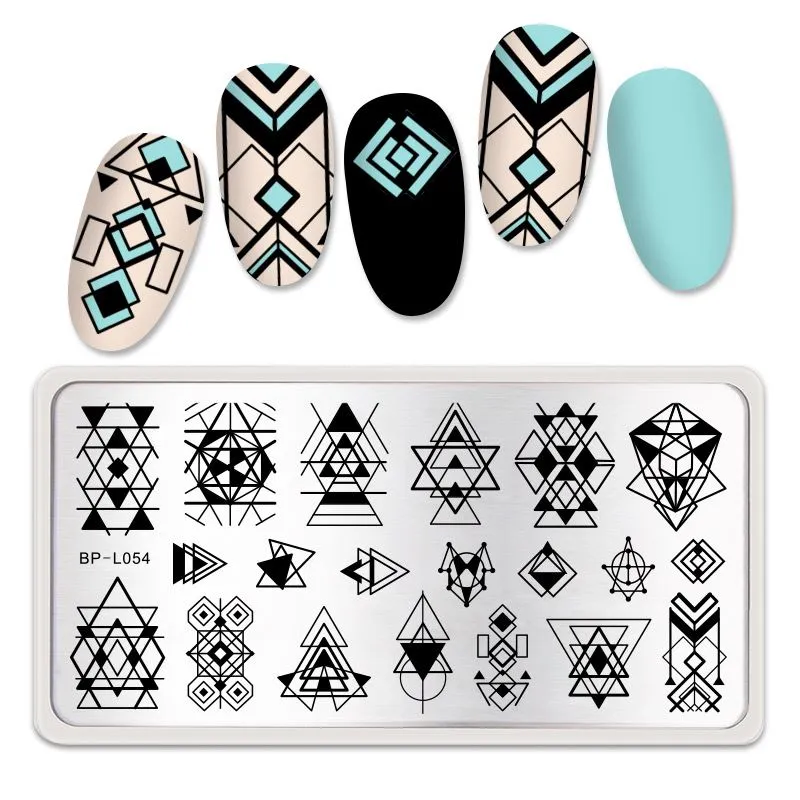 Nail Art Stamping Plates Born Pretty