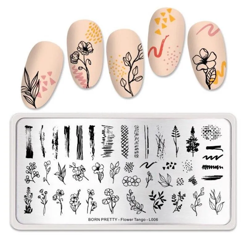 Nail Art Stamping Plates Born Pretty