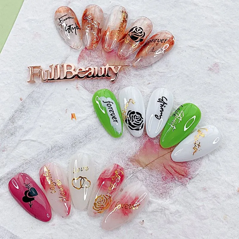 Nail Art Stickers - LOVE