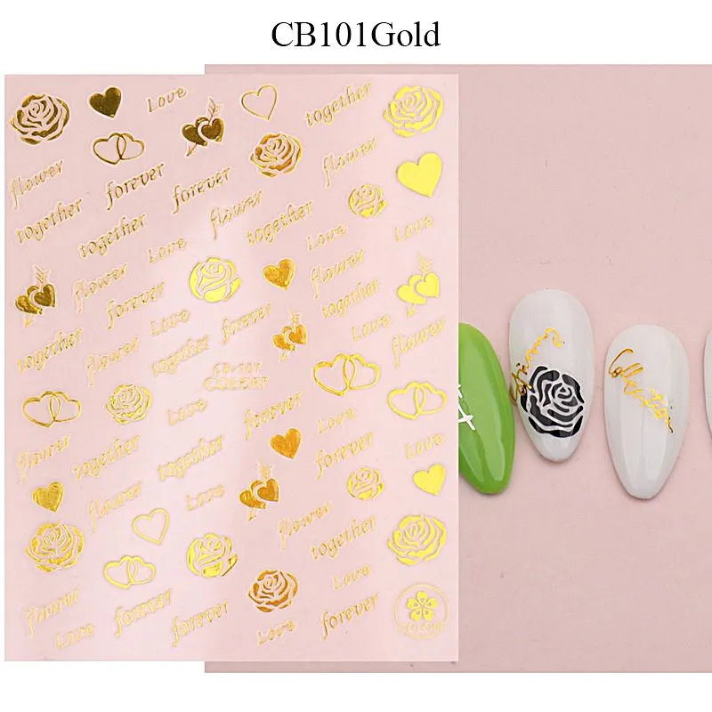 Nail Art Stickers - LOVE