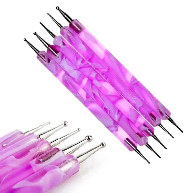 Nail Dotting Tools 2-way 5pcs Set