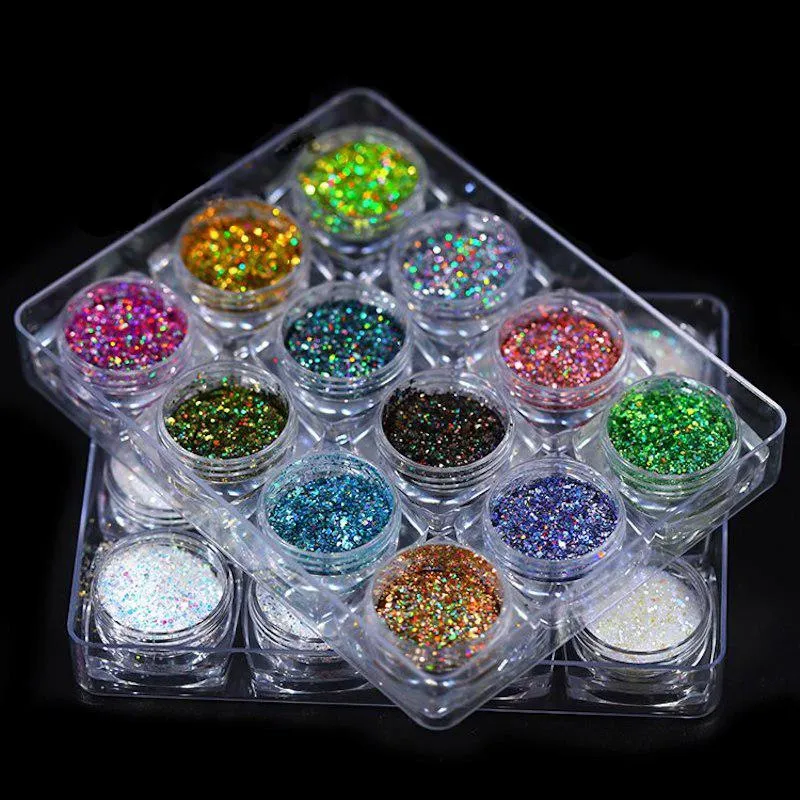 Nail Flakes Kit 12pcs