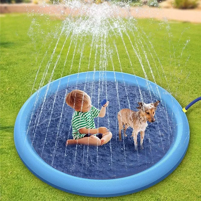 Non-Slip Splash Pad For Kids and Pets