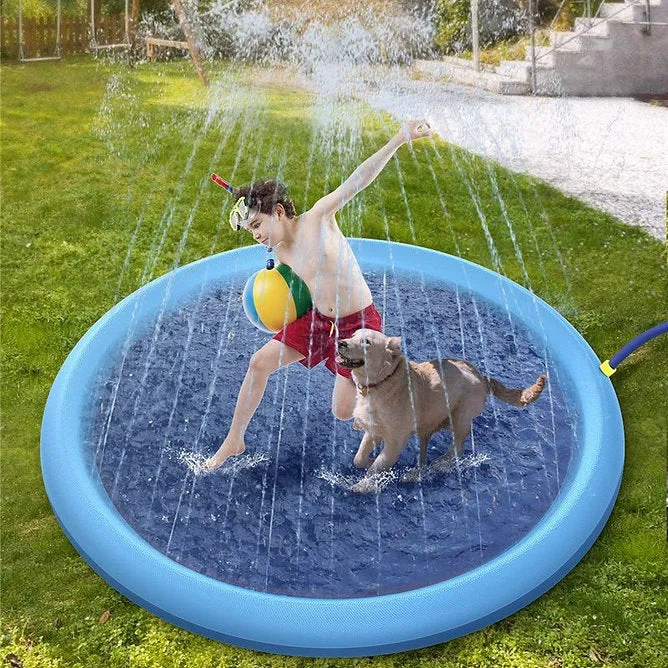 Non-Slip Splash Pad For Kids and Pets