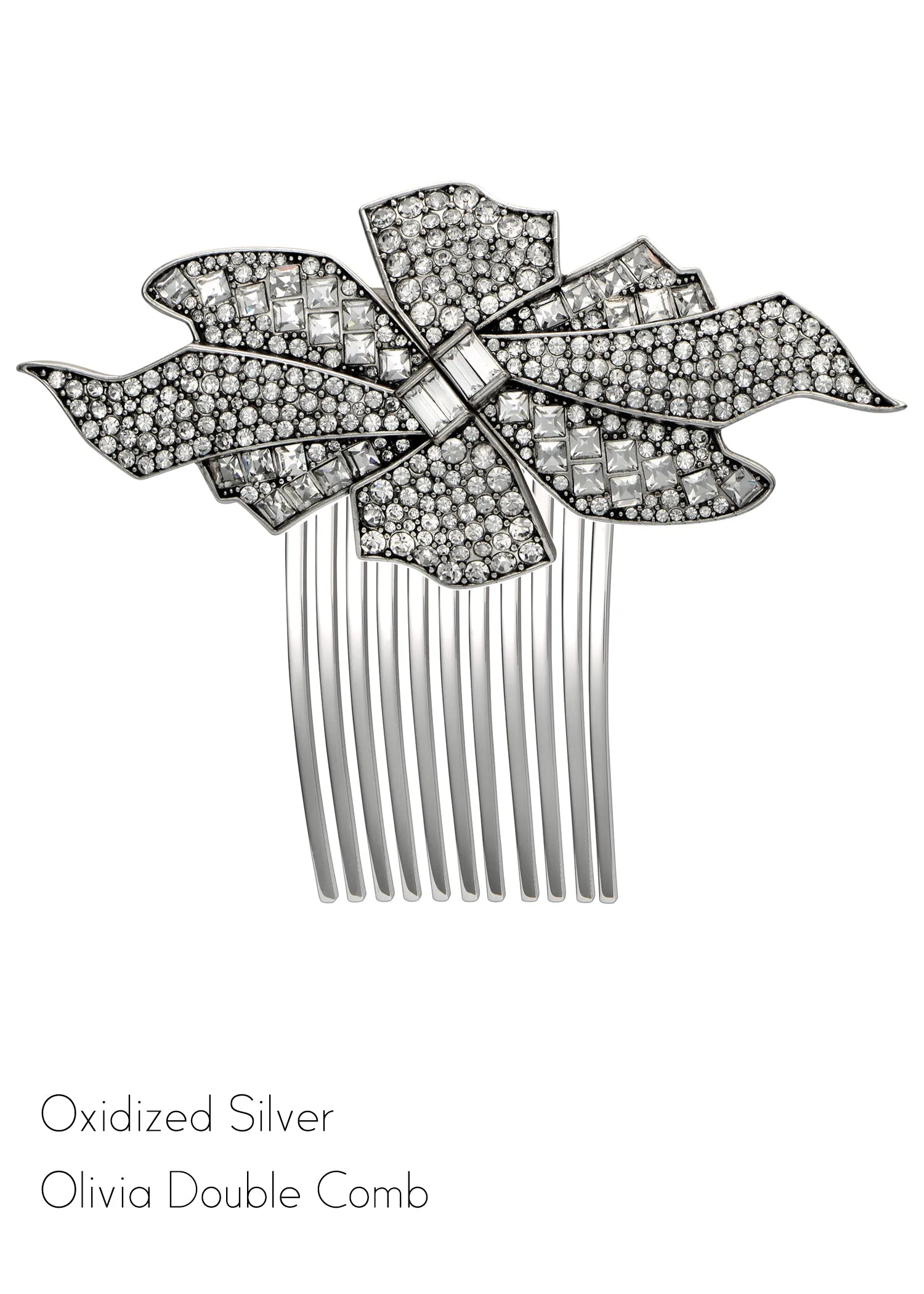 Olivia Double Clip Hair Comb