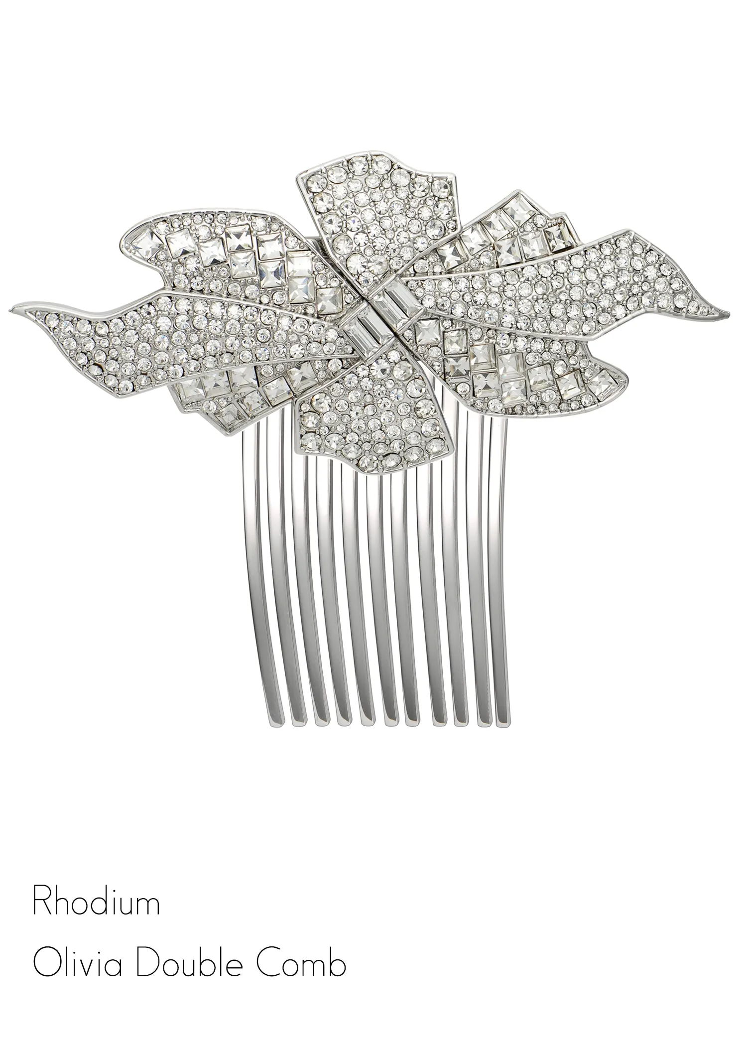 Olivia Double Clip Hair Comb