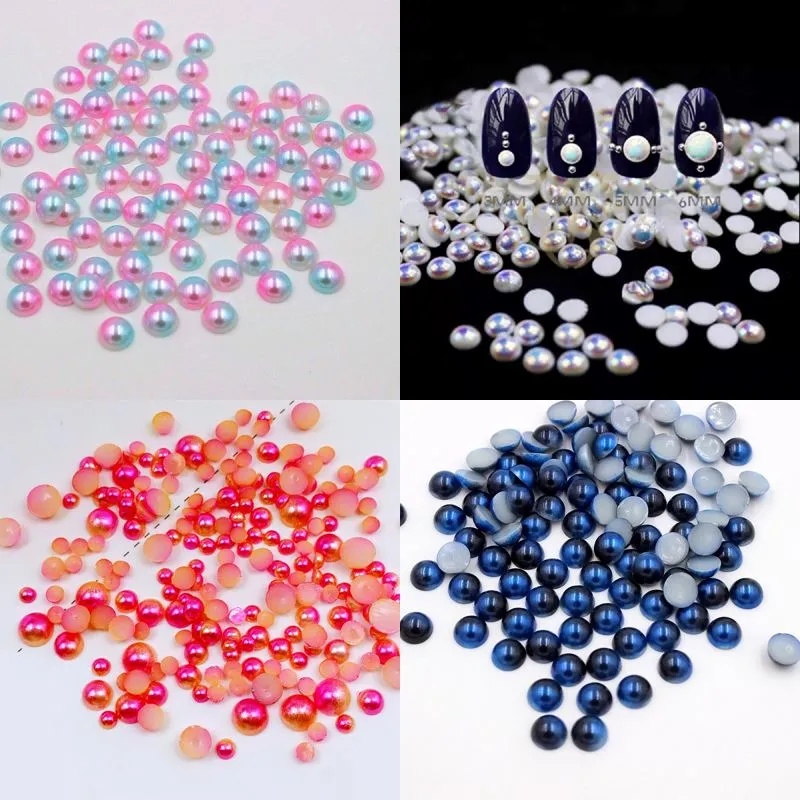 Pearls Nail Art Decoration Wheels