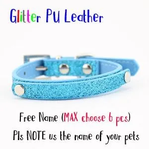 Personalized Bling Name Collar