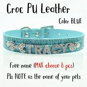 Personalized Bling Name Collar