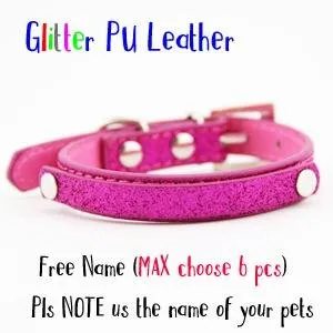 Personalized Bling Name Collar