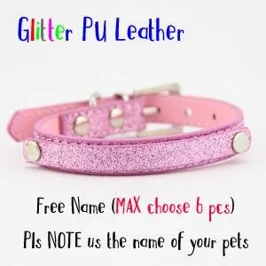 Personalized Bling Name Collar