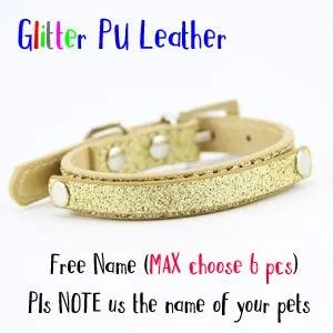 Personalized Bling Name Collar