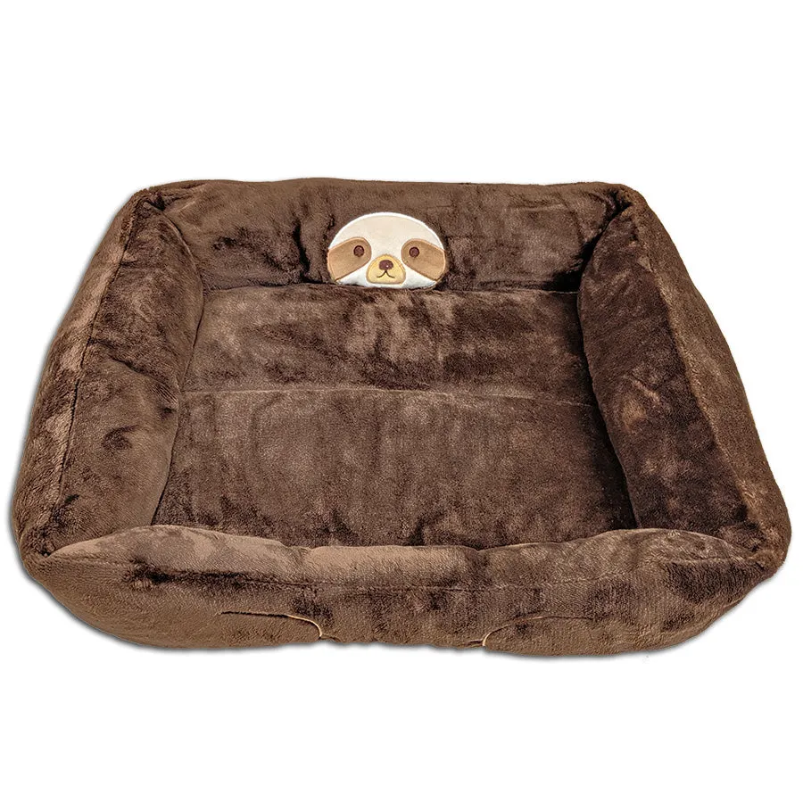 Pet Bed for Cats and Small Dogs | Cute Sloth Theme to Help Cuddle Your Loved Ones