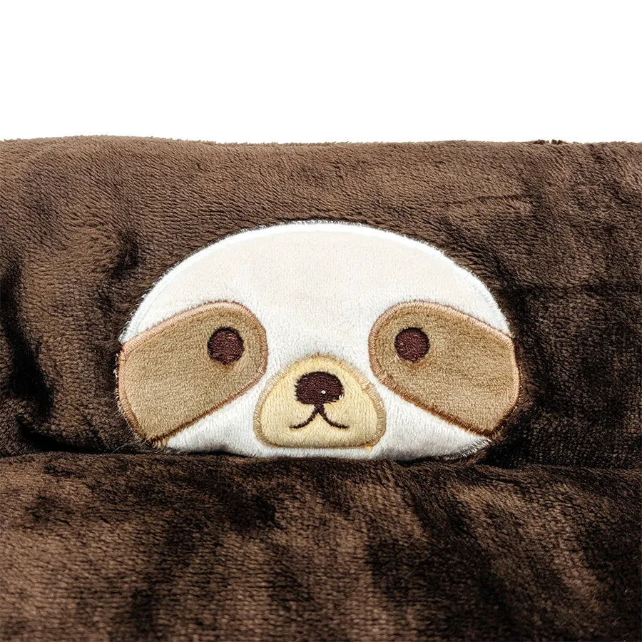 Pet Bed for Cats and Small Dogs | Cute Sloth Theme to Help Cuddle Your Loved Ones