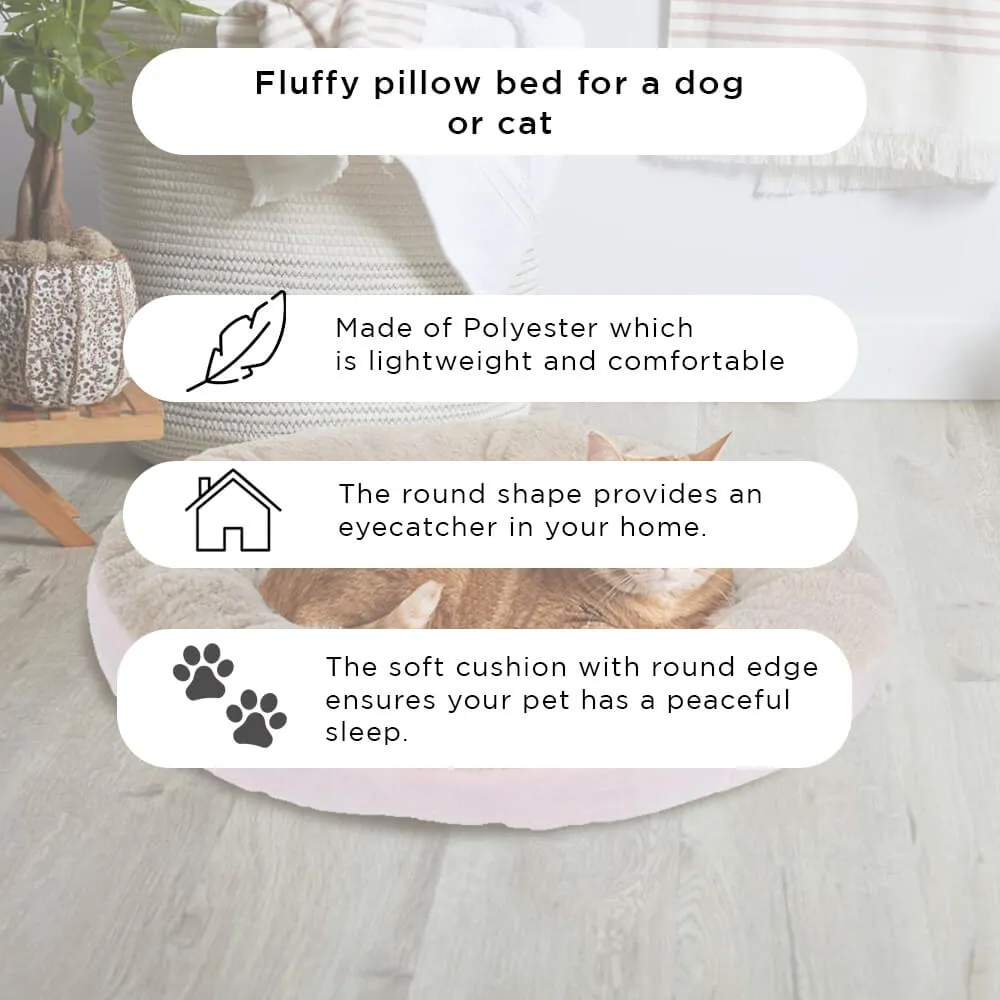 Pet Pillow Round Shape - 55cm