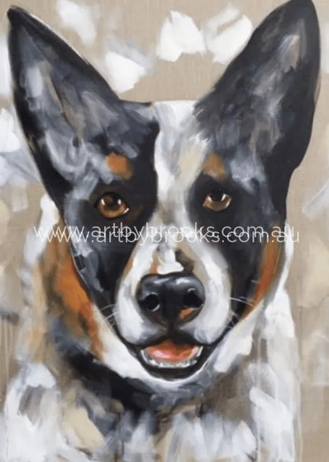 Pet portrait - turbo 60x90cm