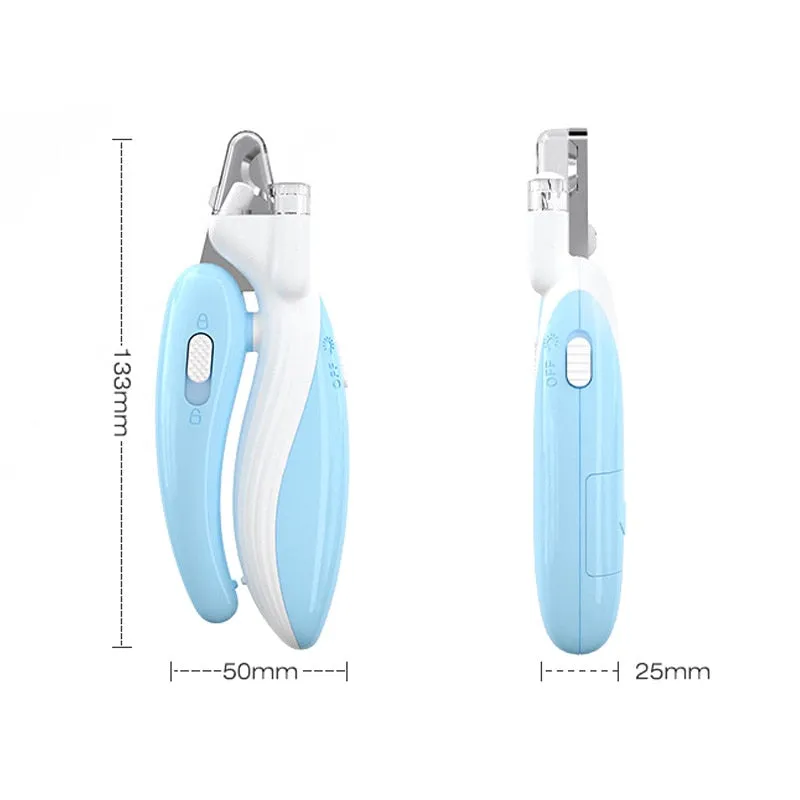 PetGlow Trimmer: Illuminated pet nail clipper