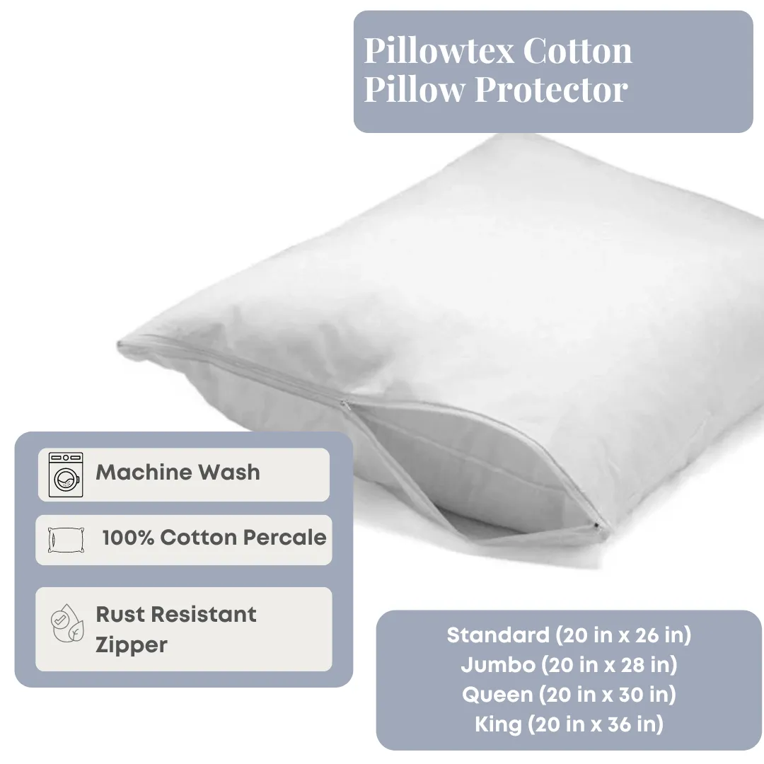 Pillowtex Cotton Pillow Protector