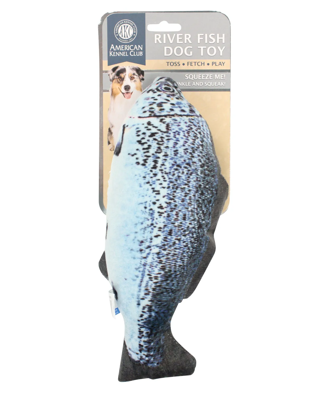 Plush Fish Dog Toy