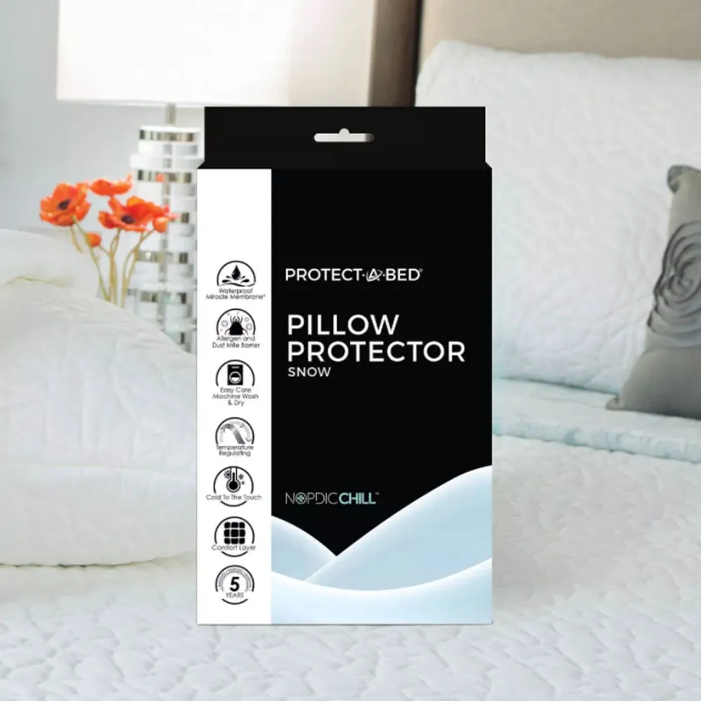 Protect-A-Bed Snow Pillow Protector