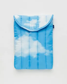 Puffy Laptop Sleeve 13"/14" - Clouds