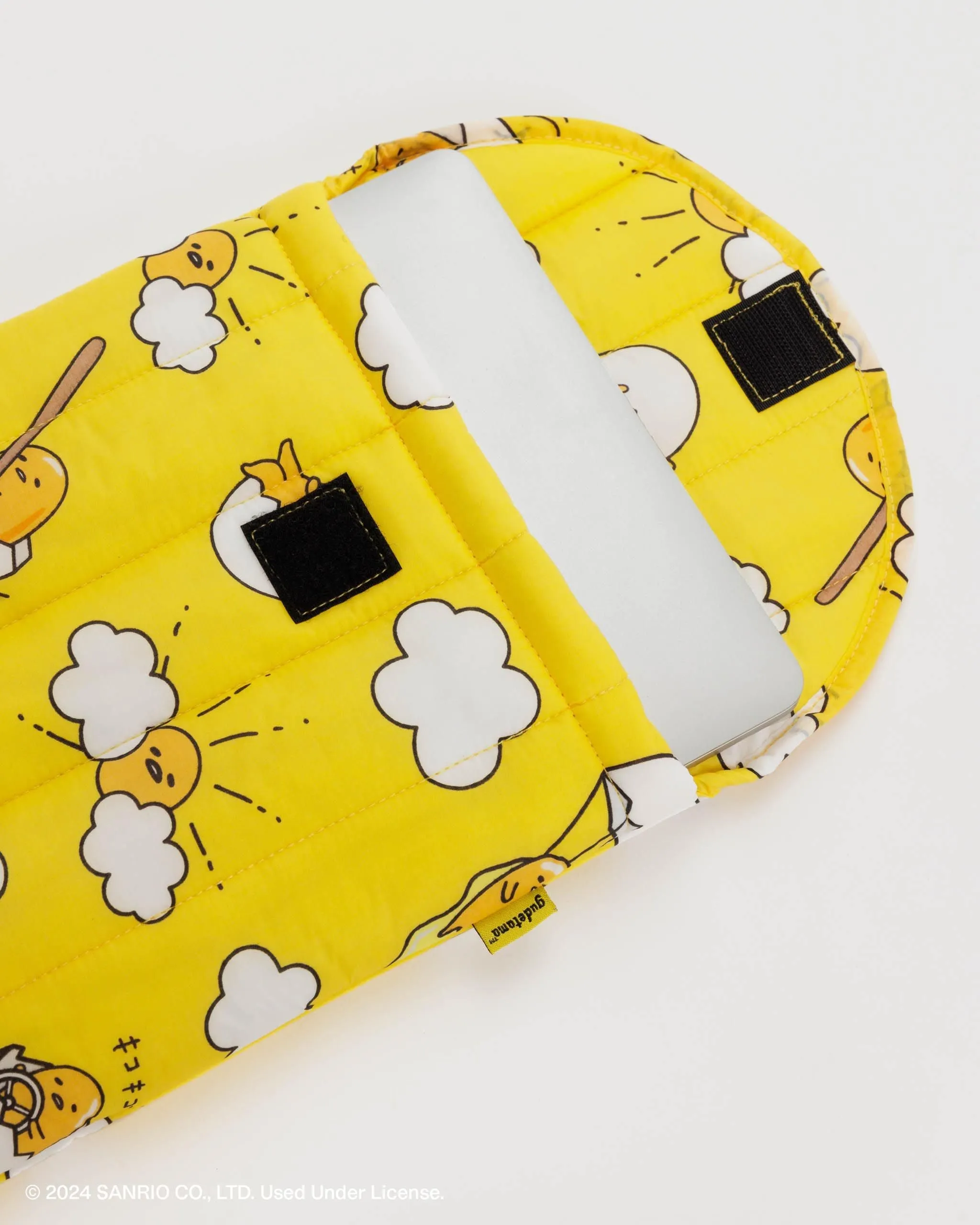 Puffy Laptop Sleeve 13"/14" - Gudetama