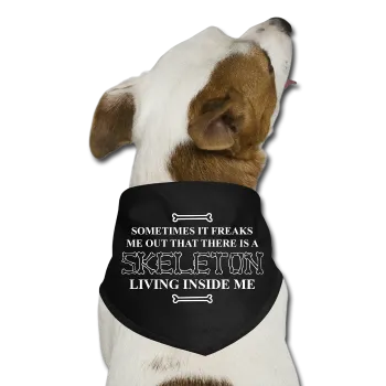 "Skeleton Inside Me" - Dog Bandana