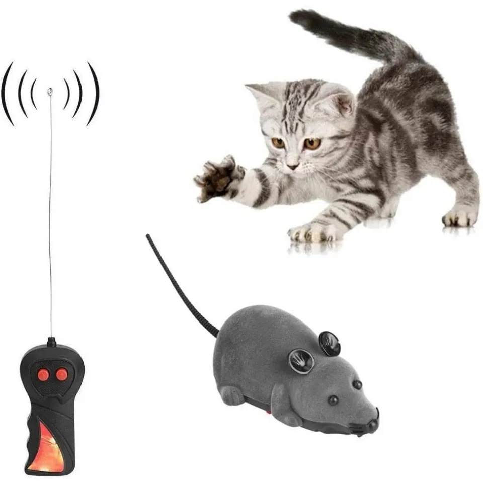 Remote Control Mouse - Wireless Cat Toy