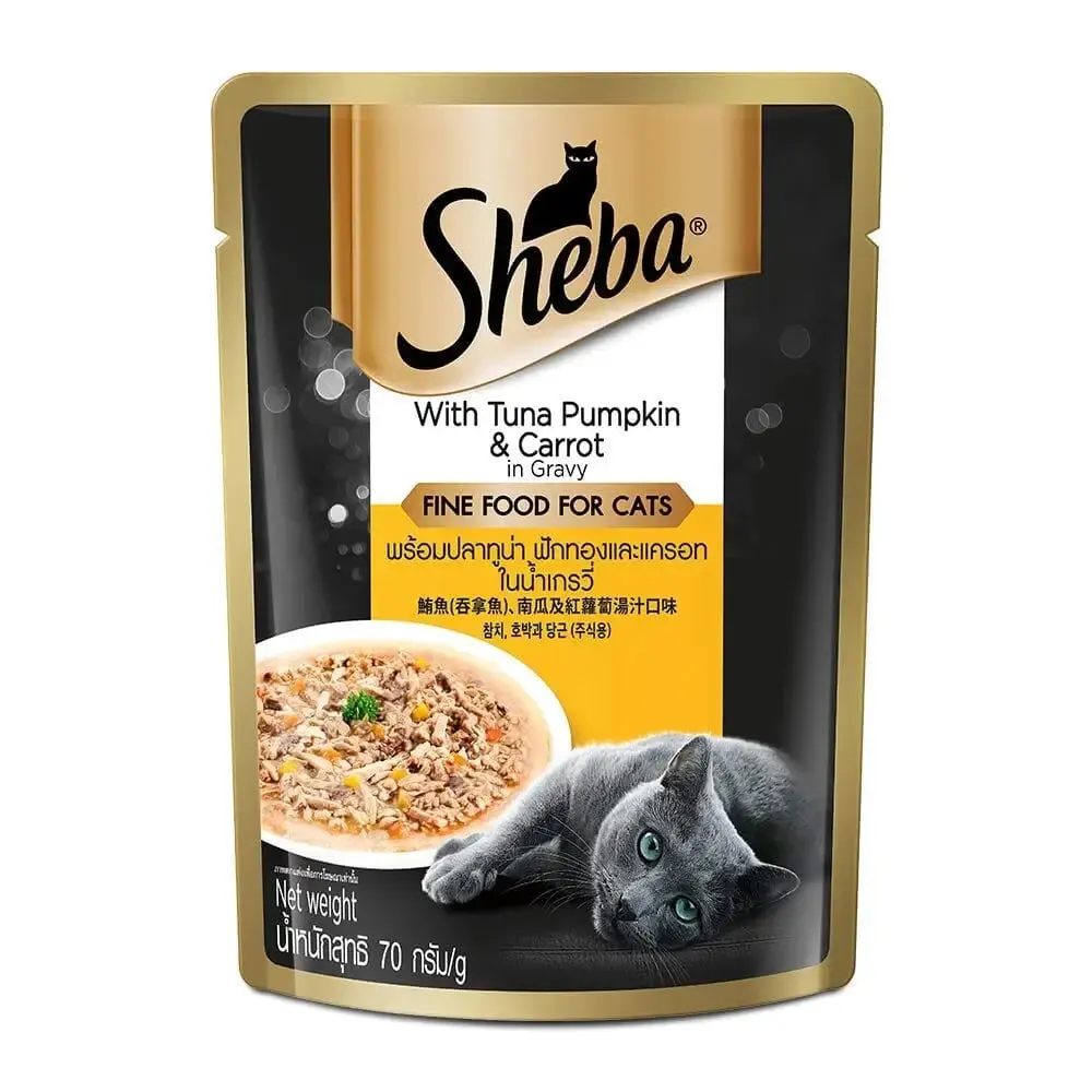 Sheba tuna pumpkin