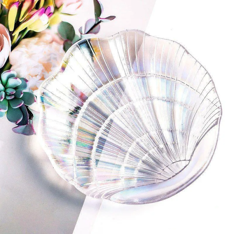 Shell Nail Art Display - Crystal Aurora