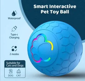 SmartRoll Automatic Dog Ball - Interactive Self-Moving Toy for Exercise & Fun - Perfect for Puppies & Adult Dogs