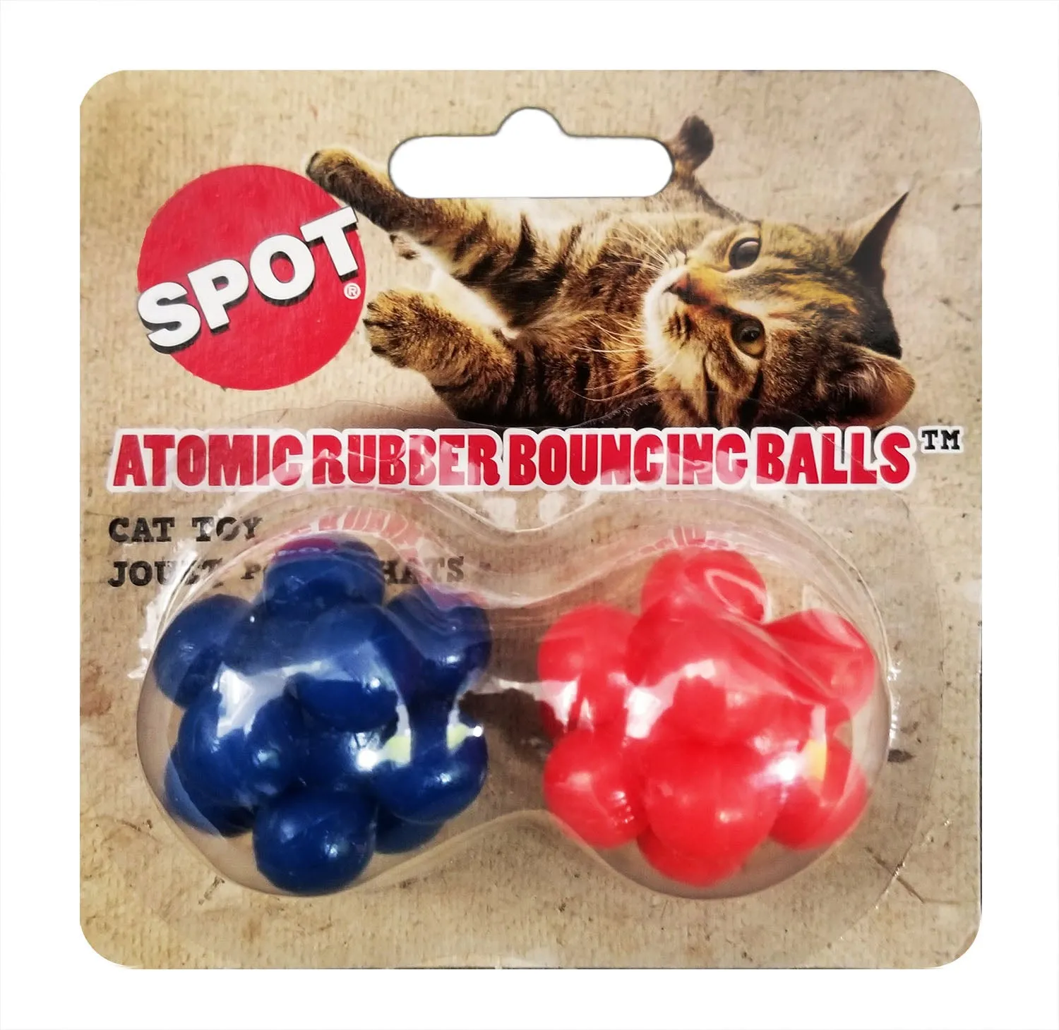 SPOT ATOMIC RUBBER BOUNCING BALLS