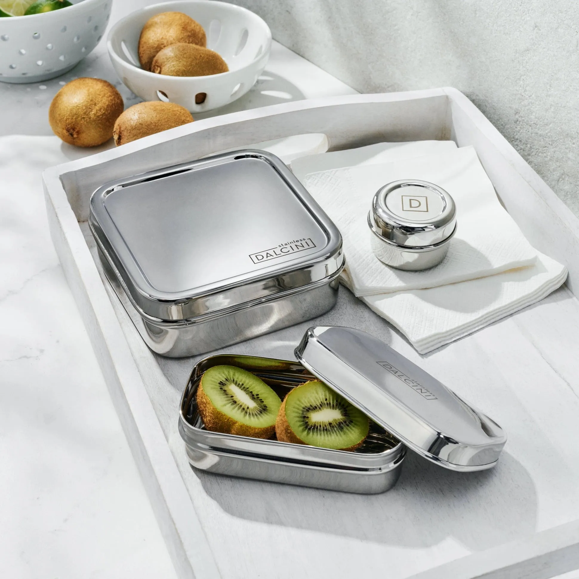 Stainless Lunch Box Combo